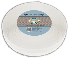 Country Brook Design® 1/2 Inch White Sew on Hook and Loop, 10 Yards