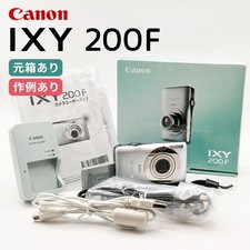 Boxed Full Set Canon IXY 200F PowerShot SD1300 IS IXUS 105 Silver 12.1MP