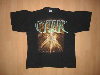 CYNIC ORIGINAL EUROPEAN TOUR SHIRT '93 pestilence atrocity obscura atheist death