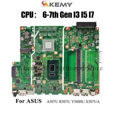 X507UA Motherboard For ASUS X507UFR X507UAR X507UB 1-slot Mainboard W/CPU