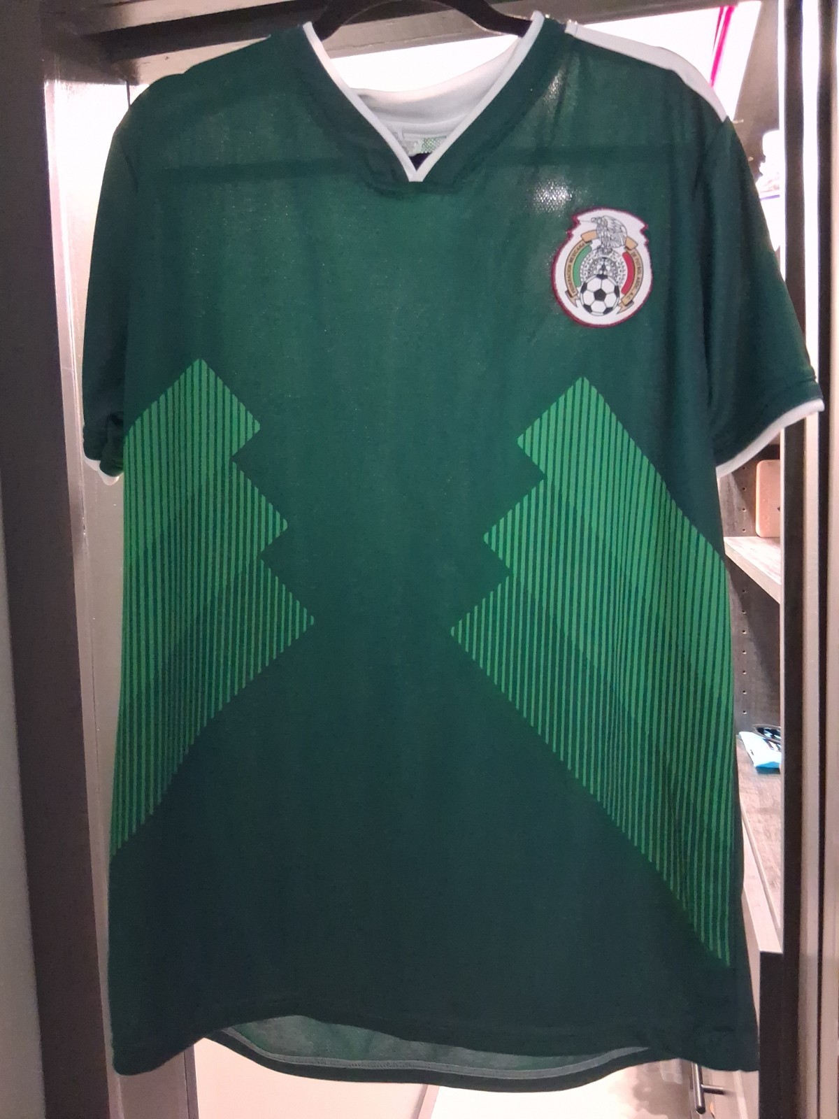 Replica Mexico National Team Soccer Jersey Green"Soy México" 2017 XL