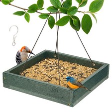 Kingsyard Heavy Duty Bird Feeder: Weatherproof, Recycled, Easy Clean, Green