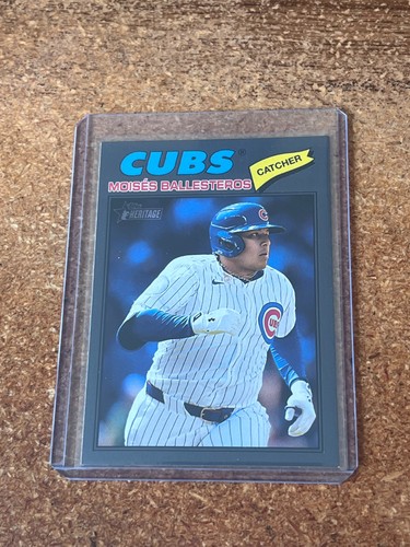 Moises Ballesteros [Dark Green Bordered] #247 2026 Topps Heritage card