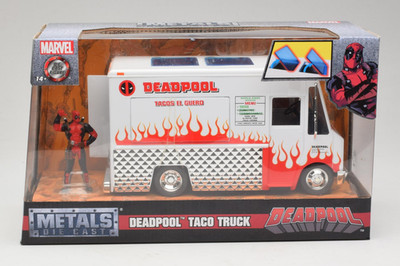 99730 Deadpool Taco Truck Movie Car Metals Diecast 1/24