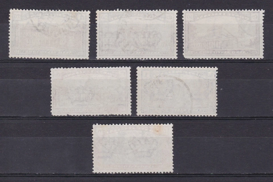 ITALY 1924, Sc# B20-B25, Holy Year expenses, Used - Image 2 of 2