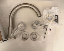 Delta Trinsic T2759-SS 2-Handle Deck-Mount Roman Tub Faucet Trim Kit - Stainless