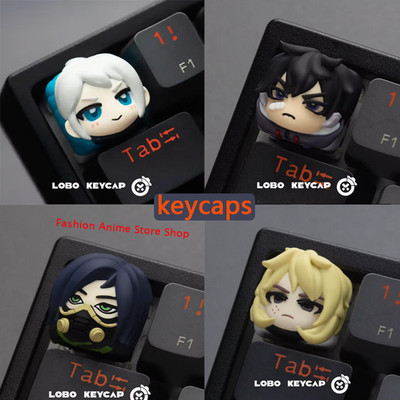 Valorant Keycap Jett Keycap Peripheral Character Accessories Mechanical Keyboard