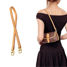 Genuine Vachetta Leather Strap for Bag,Shoulder Purse Strap Replacement Fit f...
