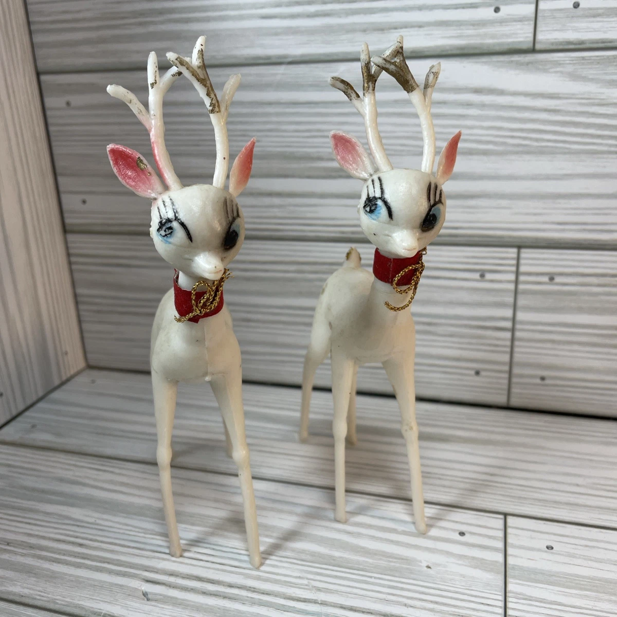 Reindeer Figurine In Christmas Reindeer Figures (1991-Now) for