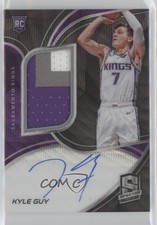 2019-20 Panini Spectra Rookie Jersey FOTL Wave Prizm 4/39 Kyle Guy #178 Auto 6fs