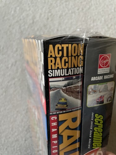 Screamer 2 Rally Championship Racing Pack Virgin Interactive PC Big Box SEALED - Picture 10 of 10