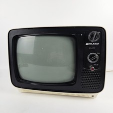 Vintage 1977 CRT Midland International Cube Retro TV Model 15-032 Parts Only