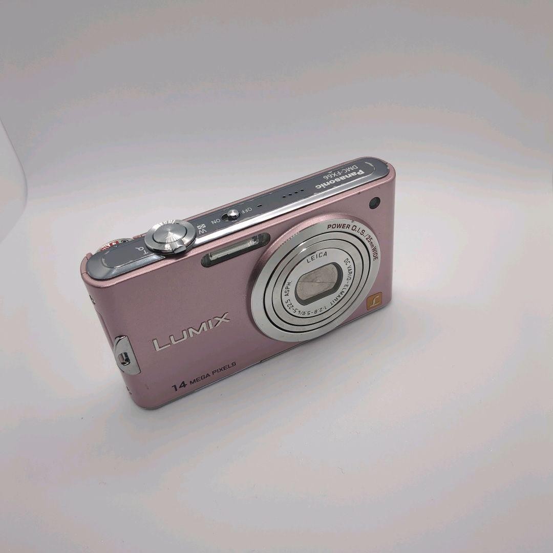 Panasonic DMC-FX66 ピンク LUMIX Top Mint] Panasonic LUMIX DMC-FX66 Purple Compact Digital