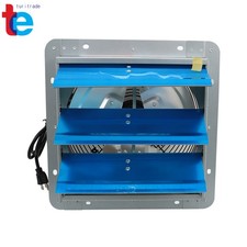 1012141620 Shutter Exhaust Fan Aluminum High Speed Wall Mounted Shop Garage 1012141620 Shutter Exhaust Fan Aluminum High Speed Wall Mounted Shop Garage