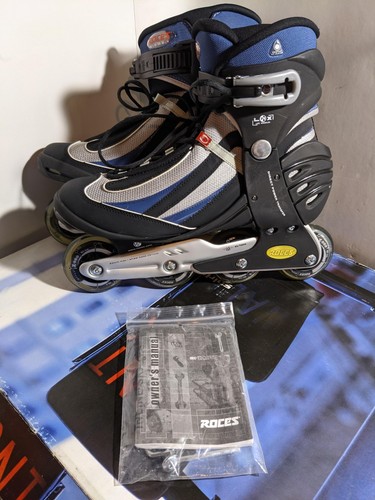 Roces MLN Light Inline Skates Milan-L Rollschuhe Vintage Blau Unisex Größe 41 Roces MLN Light Inline Skates Milan-L Rollschuhe Vintage Blau Unisex Größe 41