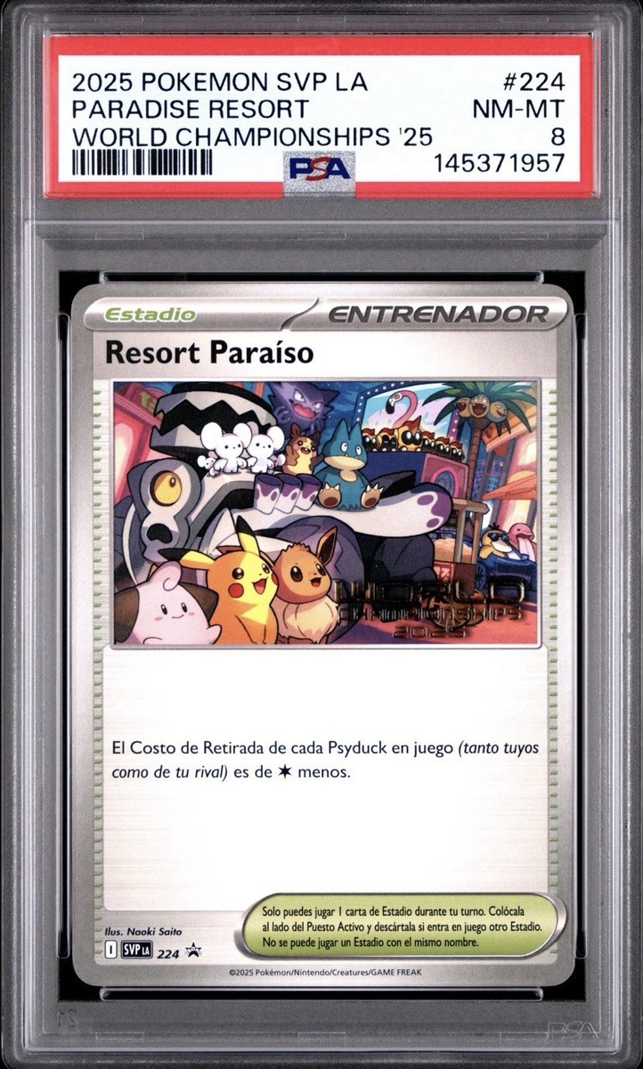 ★PSA10★【パラダイスリゾート/プロモ】PARADISE RESORT SV 2024 Pokemon INDONESIAN World Championships Paradise Resort SV-P