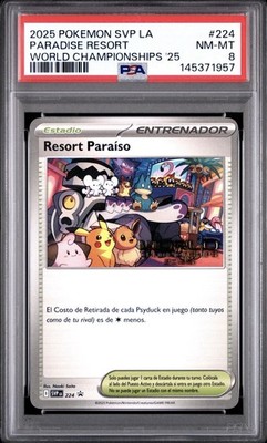 2025 Pokemon SPANISH LATIN AMERICAN Resort Paraíso-Paradise Resort