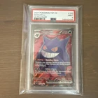 2024 POKEMON TEF EN-TEMPORAL FORCES ULTRA RARE #193 GENGAR EX PSA 9