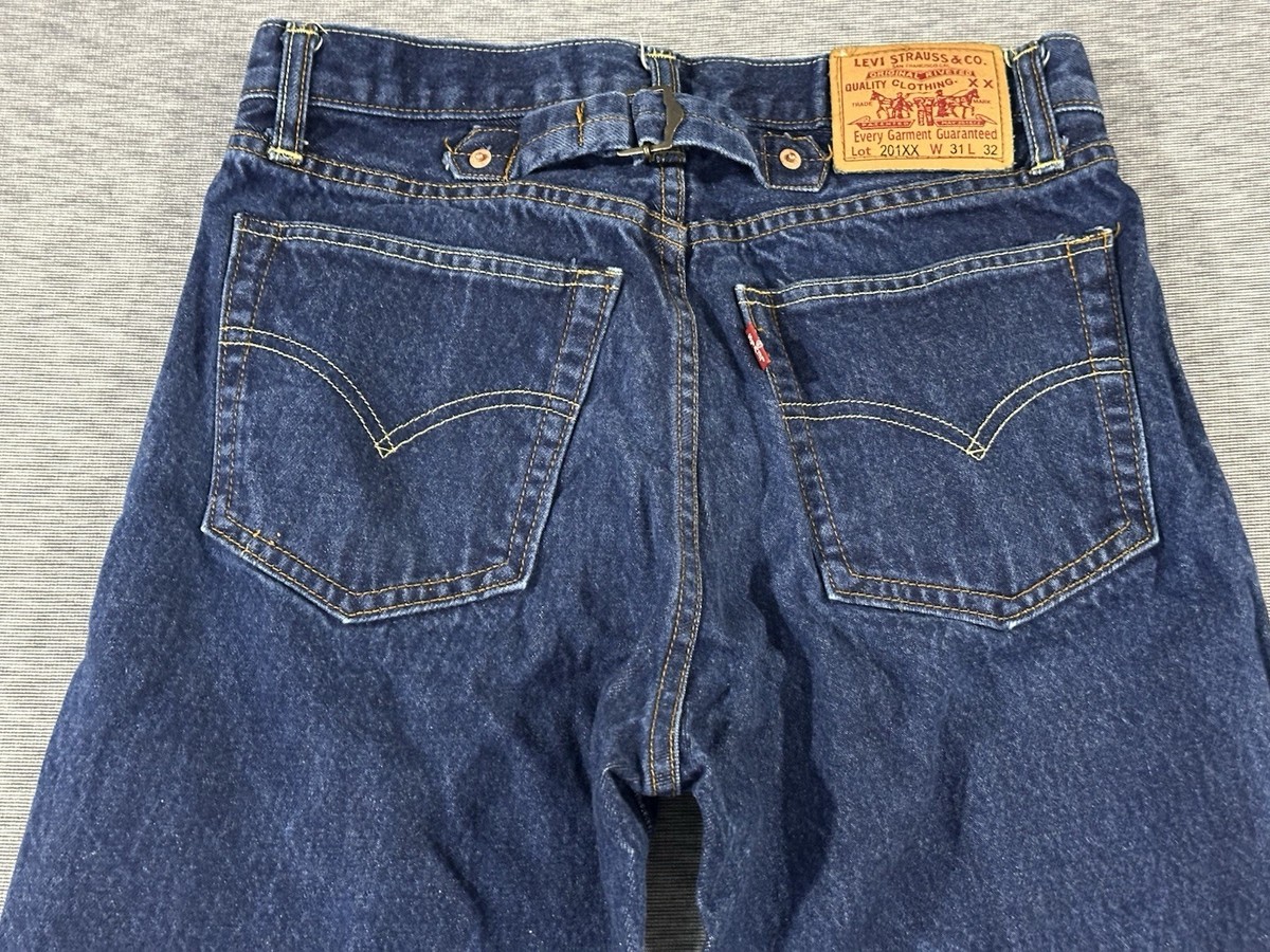 LEVI’S / 201 20201 selvedge denim pants Levi's® Vintage Clothing Men's Lot 201 Jeans - Dark Wash