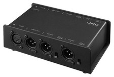 Passiver 2-Kanal-3-fach-Line-Splitter mit 2x XLR, sym. & 6x XLR, sym. Anschluss