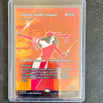 Wizards of the Coast Elektra, Deadly Assassin Marvel Black M 0067 ENG Regular