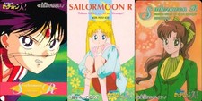 Sailor Moon R Card Set Sailor Mars Usagi Kino Mako Amada