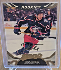 2022-23 Upper Deck MVP - Kent Johnson - Gold Script Rookie SP # 242 Card RC
