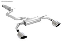 Remus Sportauspuff-Anlage Seat Leon Cupra 300 5F 2x145x90mm oval von BULL-X