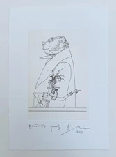 Mikhail Maofis (Mayofis)- Etching on paper