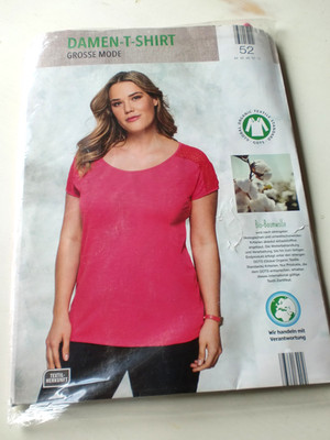 GIADA ...Damen Shirt...Gr. 52...pink... neu... Bio Baumwolle...