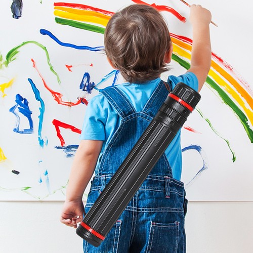 Set of 2 Telescopic Painting Tube Extendable Drawing Storage Case - Picture 4 of 12