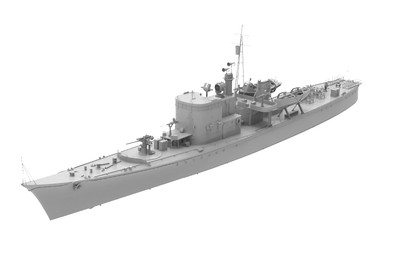 1/700 RHWS700013 Waterline IJN Type K-8 No.13 Kusentei Late Modification