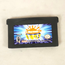 THQ Nicktoons Unite! Nintendo Game Boy Advance GBA E-Everyone Nicktoons Tested