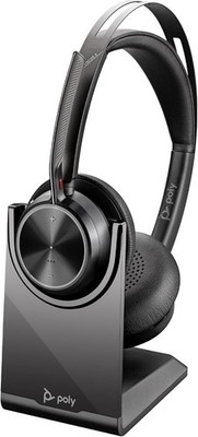 (G) Poly Voyager Focus 2 Kopfhörer-Set - Schwarz (213727-02) Headset ANC USB-C/A