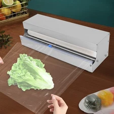 Cling Film Packaging Machine for 9.8-17.7" Rolls with Easy Cutter