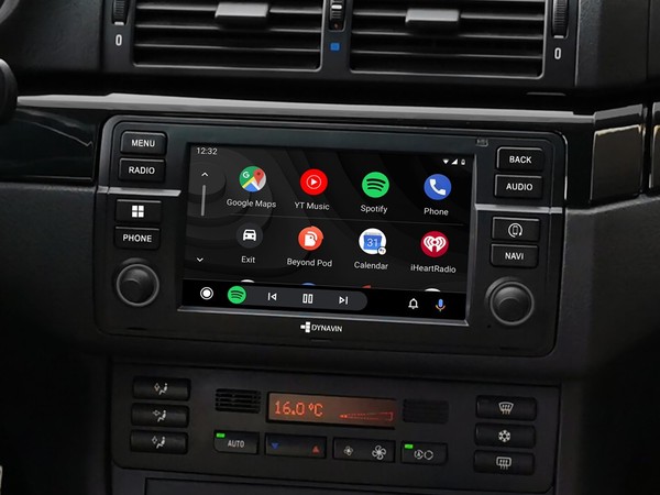 "Autoradio Dab+ Apple Carplay Wireless Bluetooth FüR BMW 3Er E46 Limousine 7\""-image