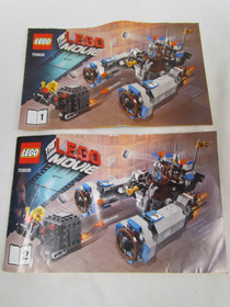 LEGO 70806 Instruction Manuals ONLY - Lego Movie Castle Cavalry 3 booklets