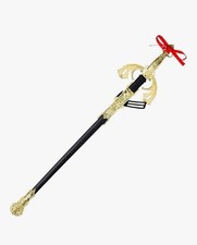 Dress Up America Ornate Gold 27  Sword Costume Sword and Sheath for Kids  Adult
