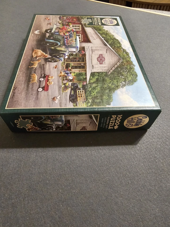 Rompecabezas Cobble Hill 1000 piezas tienda general - completo Foto 2 de 4