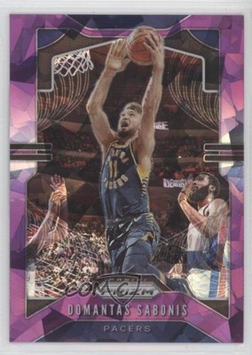 2019-20 Panini Prizm Purple Ice Prizm 89/149 Domantas Sabonis #215 rf2