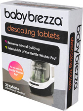 Baby Brezza Descaling Tablets - Compatible with Bottle Washer Pro and All Brands