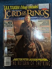 Fantasy Worlds No # 3 The Lord of the Rings Magazine February 2004 EX-NM Rare