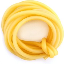 10FT 1/4 OD 3/16 ID Natural Latex Rubber Tubing Surgical Tube for Home