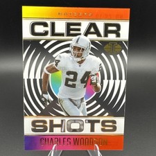 2021 Illusions CHARLES WOODSON Clear Shots Acetate Red