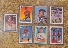 (7) Chipper Jones 1991 Topps Rookie Card RC Score Upper Deck Classic 1992 Fleer. rookie card picture