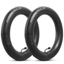 Heavy Duty 12 12.5x1.75 2.25 Inner Tube Angled Valve 2 Pack Scooter Bike