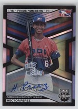 2023 Elite Extra Edition Prime Numbers A Signatures 7/200 Hector Perez Auto 0l2