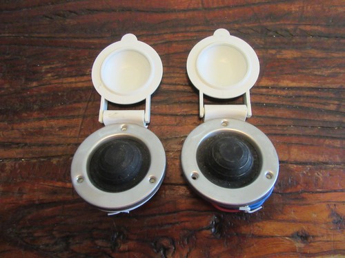 Pair Marine Anchor Windlass Foot Switch Compact for Boat Anchor Winch Up/Down - Picture 3 of 12