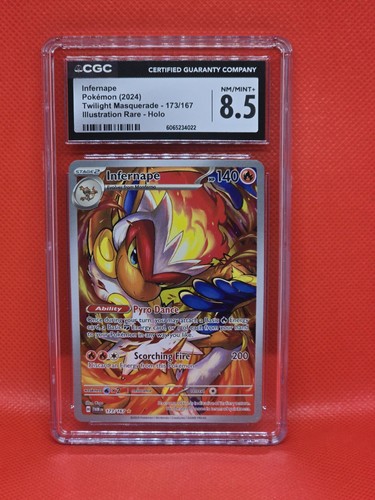 Infernape graded CGC 8.5 for sale on eBay