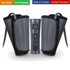 Leg Massager for Circulation and Pain Relief, Air Compression Calf Massager w...